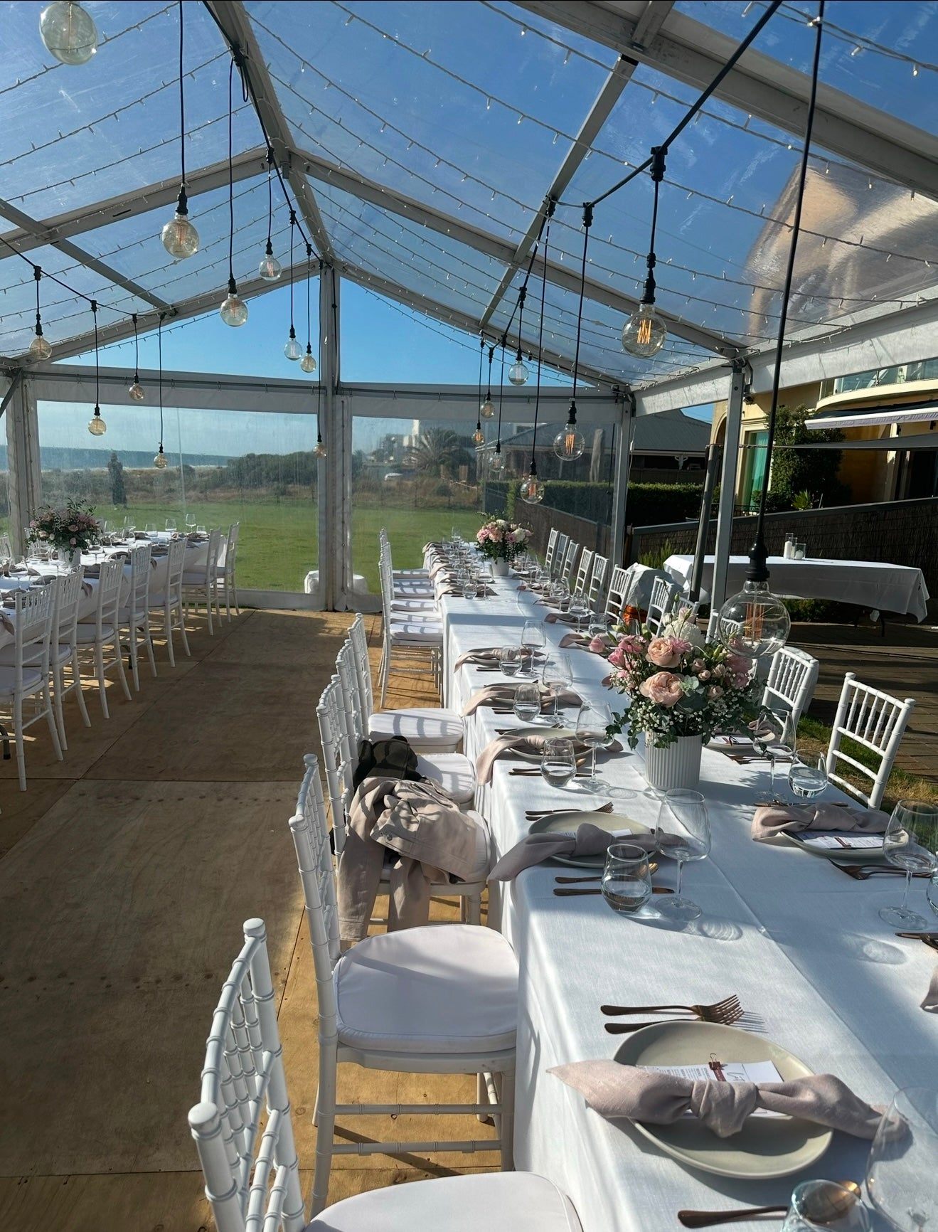 6m x 12 m Clear Marquee