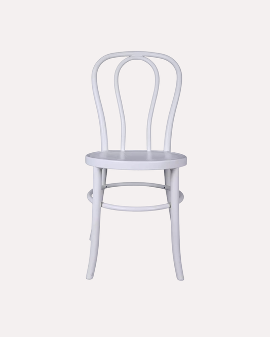 White Bentwood Chair