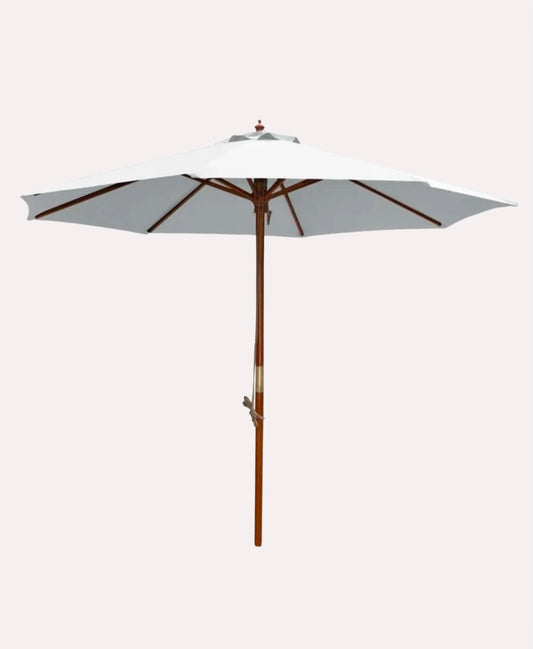 White Umbrella with base